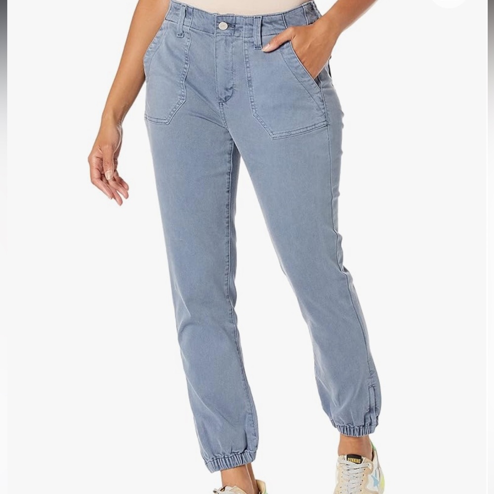 NWT PAIGE mayslie joggers blue size 31